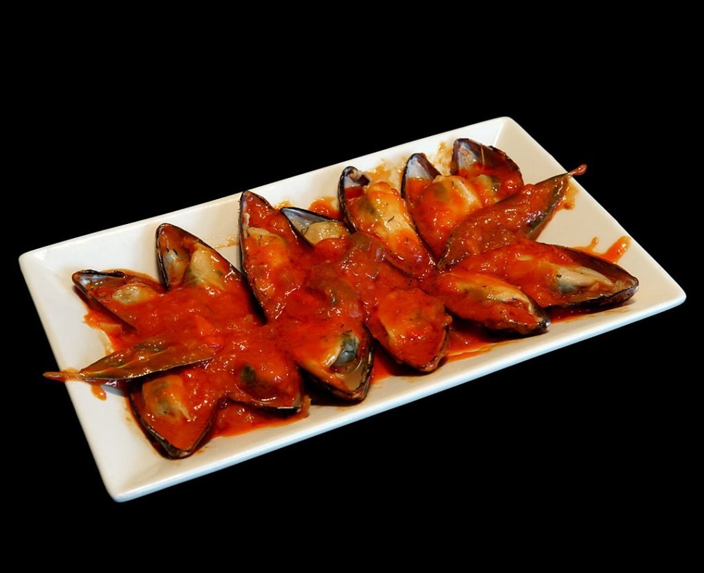 Mejillones con Tomate